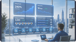 Startup team analytics dashboard